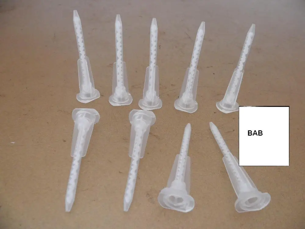 50 шт./лот пластиковый одноразовый статический смеситель из эпоксидной