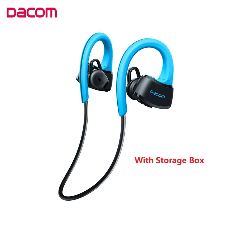 without retail box DACOM P10 спортивные Bluetooth наушники IPX7 водонепроницаемые беговые беспроводные наушники стерео наушники гарнитура с микрофоном - Цвет: without retail box