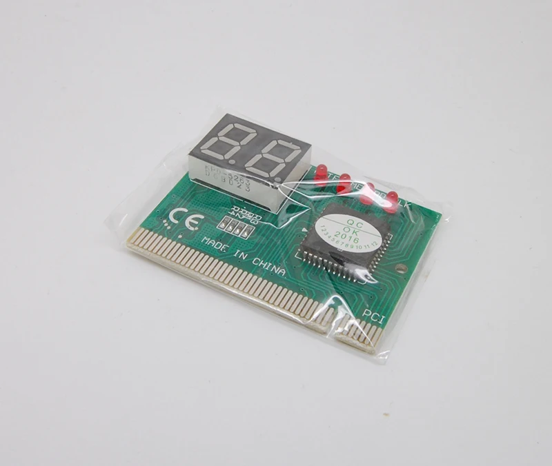 Диагностический анализатор материнской платы PCI 2 значный Анализатор для