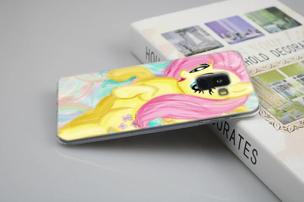 С рисунком из мультфильма «Мой Маленький Пони» силиконовый чехол для samsung Galaxy A50 A30 A10 A40 A6 A8 плюс A20 E A5 A7 примечание 9 8 Модный чехол с принтом"