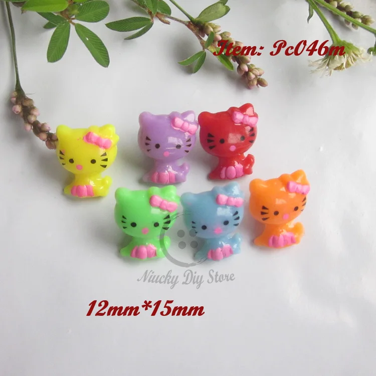120 шт./лот Мини-кнопка в виде кошки для скрапбукинга швейные пуговицы детской