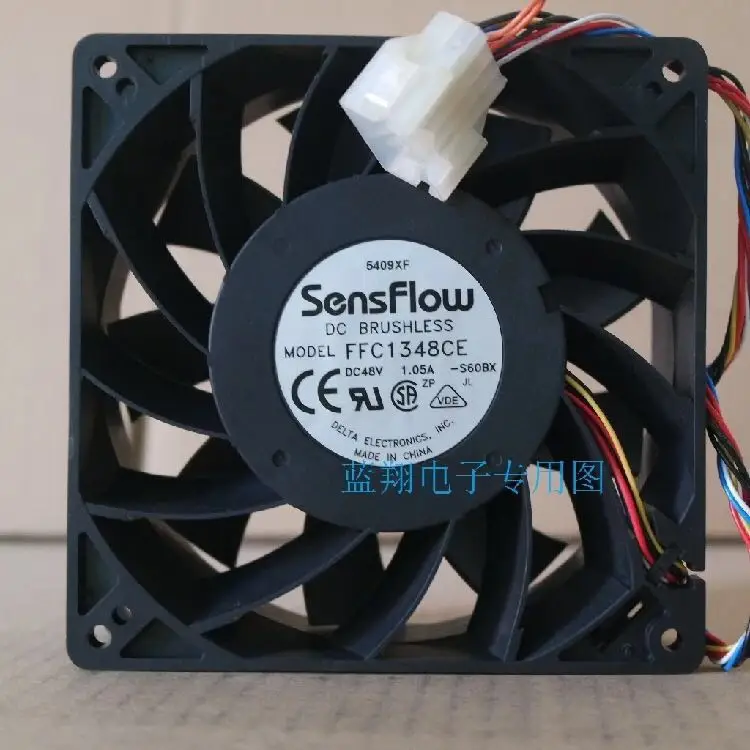 Вентилятор охлаждения сервера Delta Electronics FFC1348CE S60BX DC 48 в 127 а 127x38 мм