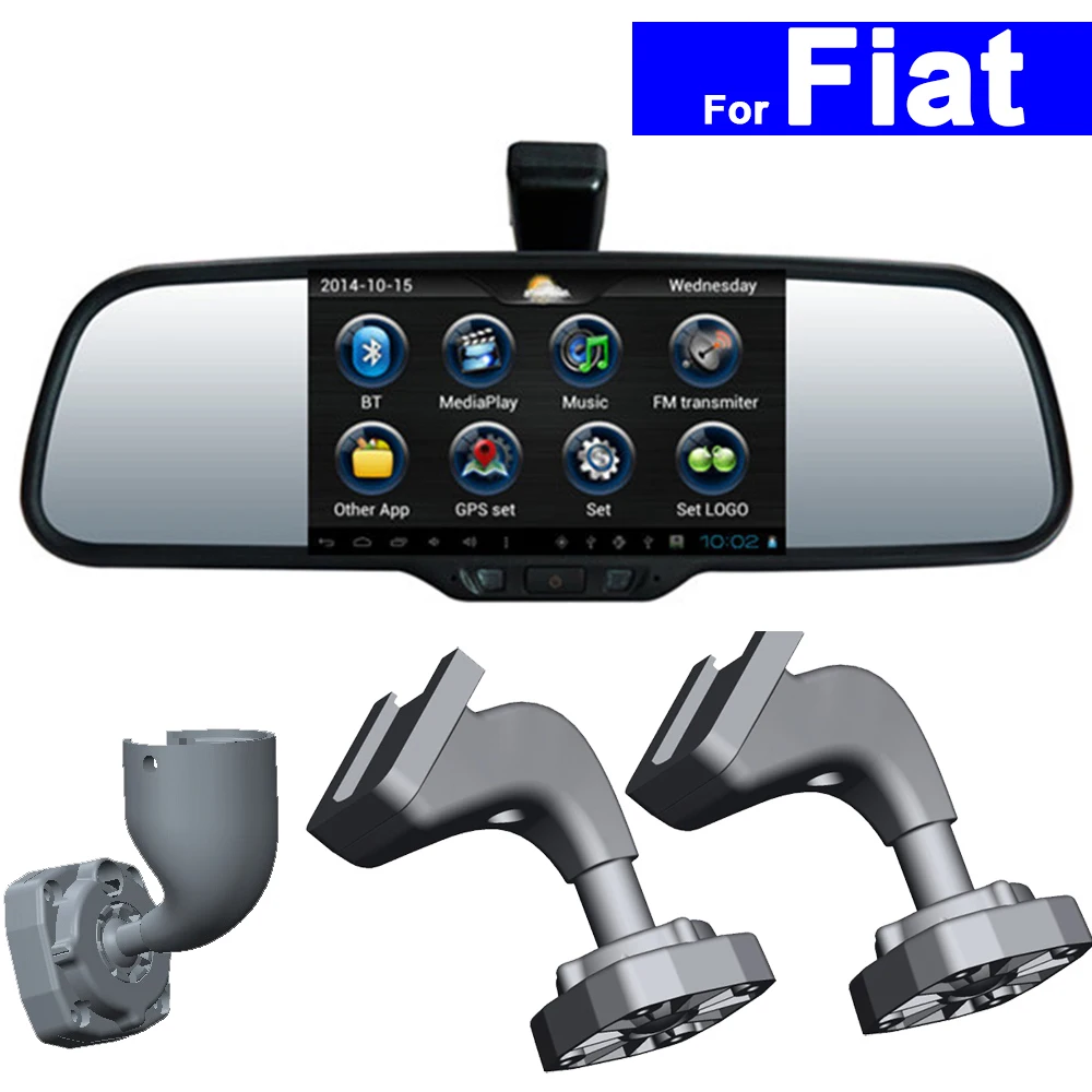 5 дюймов Android зеркало заднего вида DVR GPS Bluetooth WIFI для Fiat viaggio Ottimo Bravo сенсорный экран