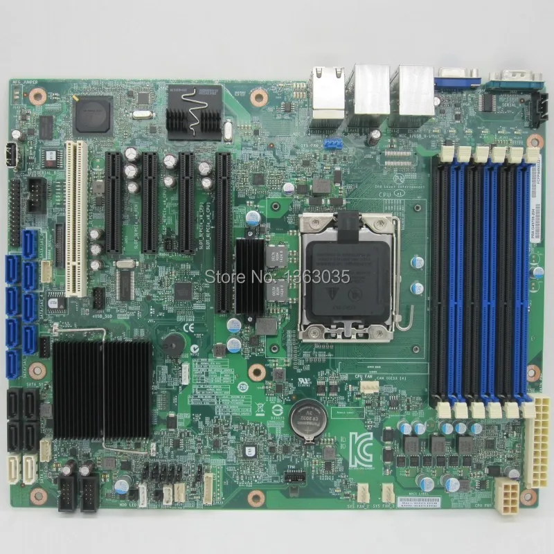 DHL EMS Бесплатная доставка S1400FP4 Серверная материнская плата LGA 1356 протестированная