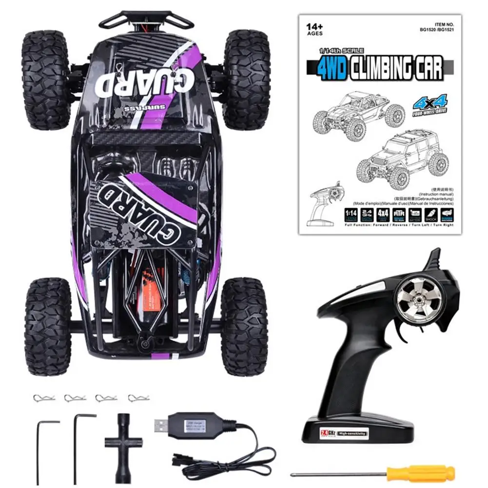 LeadingStar 1/14 Электрический 2 4 GHZ BG1520 колеса привод металлический дифференциальный