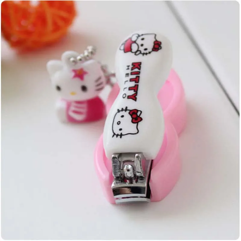 HelloKitty милые инструменты для ногтей Ножницы Маникюрный Инструмент KT Cat ножницы из
