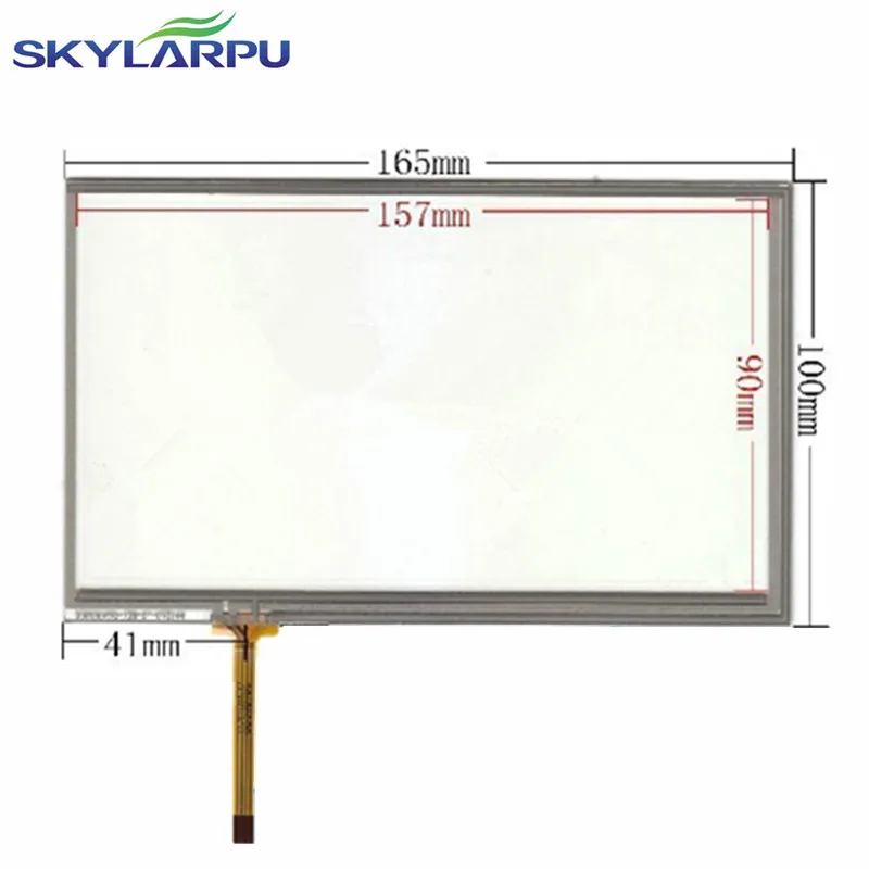 Skylarpu 7 0 дюймов 165 мм * 100 4 провода сопротивление тач для AT070TN90 V.1 сенсорный экран