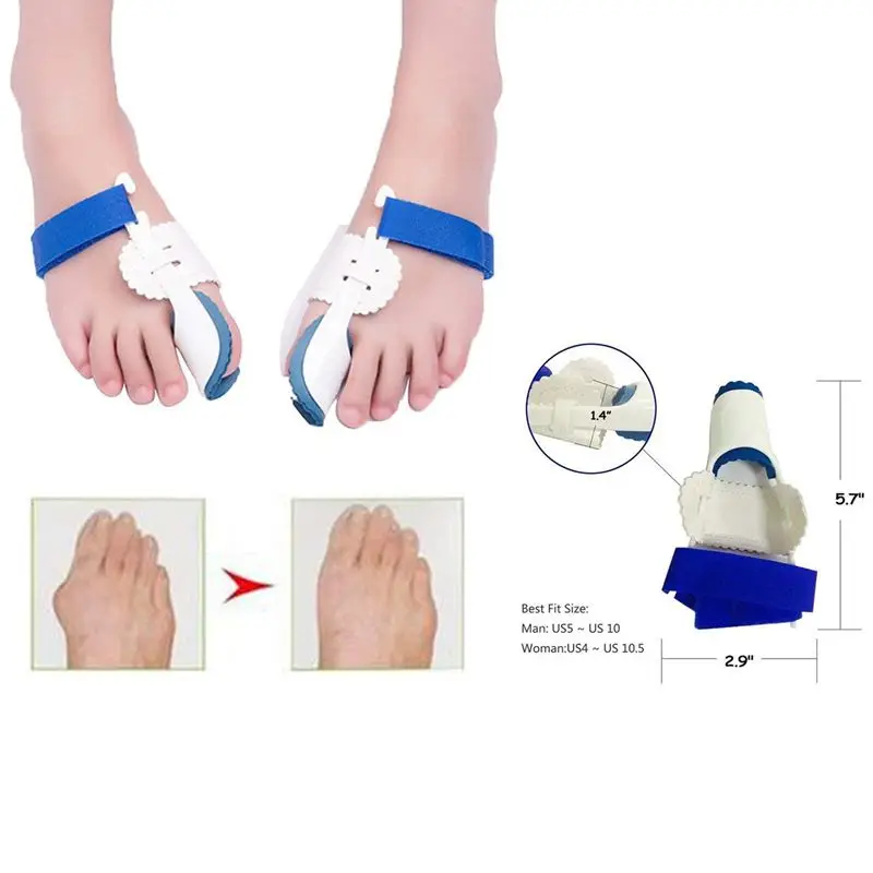 Корректор Bunion и набор для снятия мозолей лечение боли в большом суставе пальцев