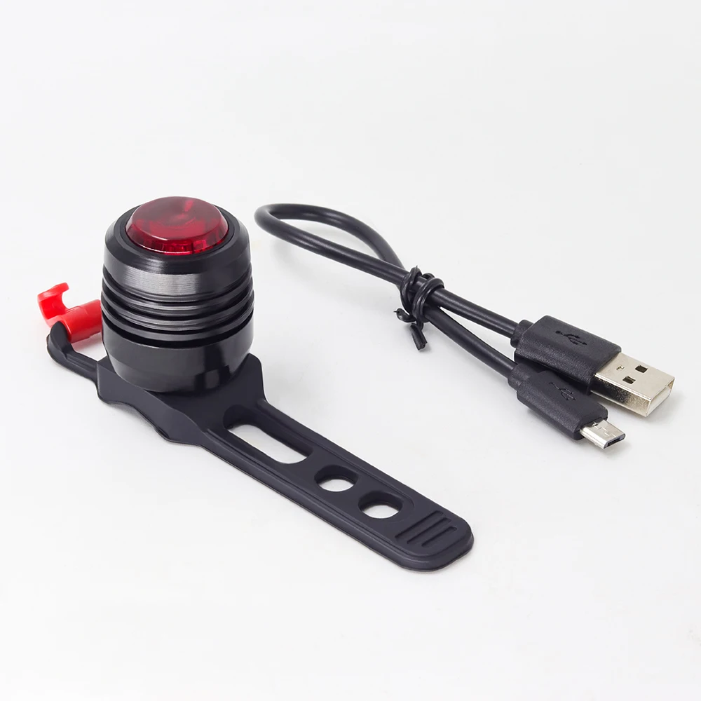 Алюминиевый велосипед задний фонарь USB аккумуляторная велосипедная задняя фара рабочее время до 20 часов мини-размер светодиодные фонари usb велосипед