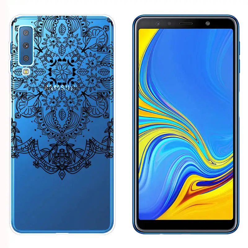 Arvin силиконовые чехлы для Samsung Galaxy A7 2018 мягкий прозрачный ТПУ чехол задней панели