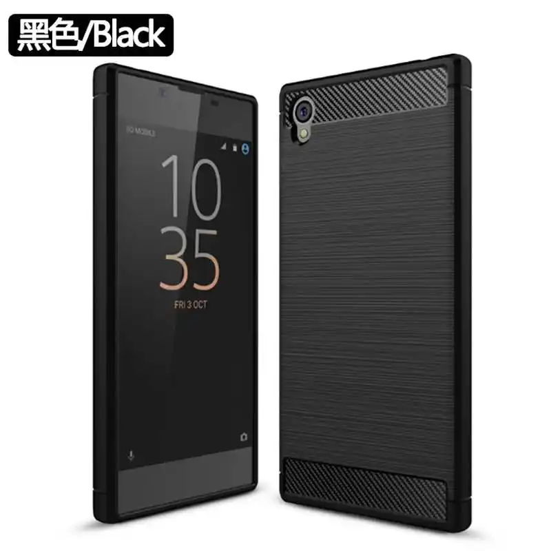 Black Mokoemi модный противоударный мягкий силиконовый чехол 5," для sony Xperia L1 чехол для sony Xperia L1 сотовый Чехол для телефона - Цвет: Black