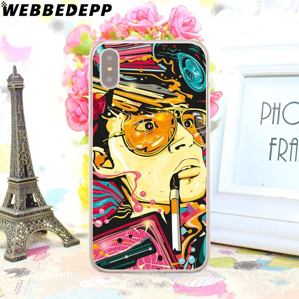 Жесткий чехол для телефона WEBBEDEPP Fear and Loathing в Лас-Вегасе для iPhone 4 4S 5C 5 5S SE 6 6S 7 8 Plus X XR XS 11 Pro Max - Цвет: 6