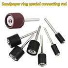 1 шт. ленточная оправка 18 14 дюйма хвостовик 6,35 12,7 мм барабанная шлифовальная Насадка Набор насадок для ногтей абразивные инструменты для Аксессуары Dremel