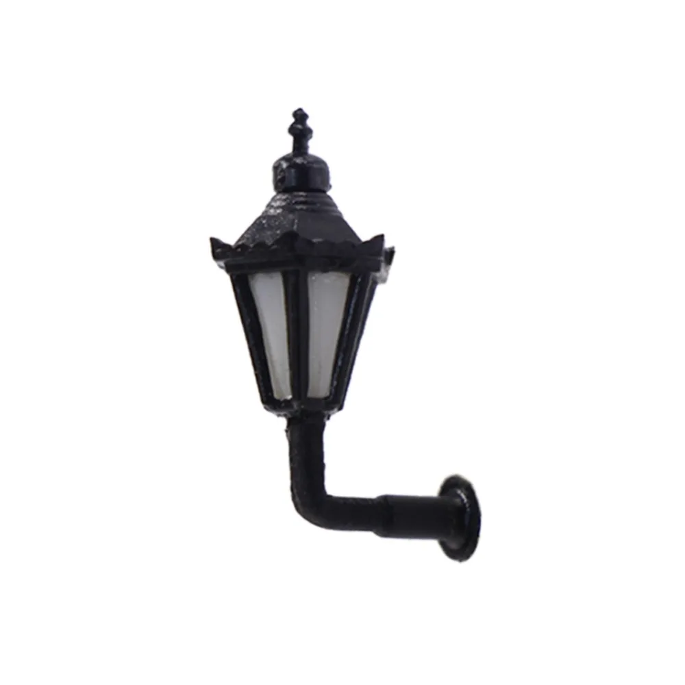 5pcs Model Railway 1/200 Outdoor Led Lamppost Lamps Wall Lights Z N Scale 12V New LBD06 | Building Kits