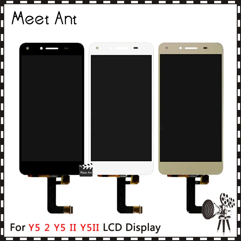 

10pcs/lot High Quality 5.0'' For Huawei Y5 II Y5II CUN-L23 CUN-L03 LCD Display Screen With Touch Screen Digitizer Assembly