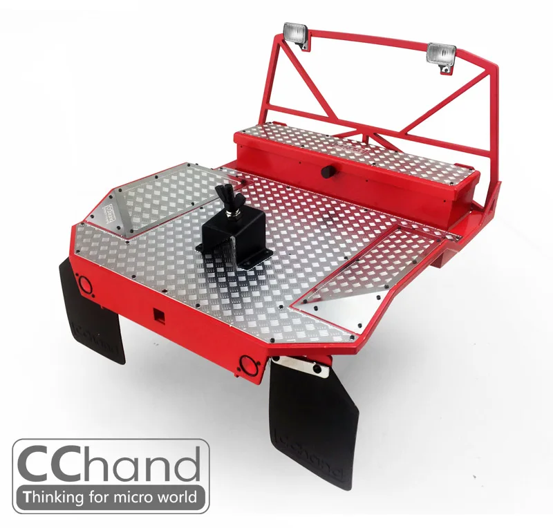 CChand металлическая застежка для заднего изгиба RC4WD 1/10 TF2 Mojave RC автомобиль