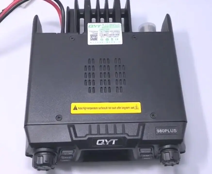 Двухдиапазонный QYT KT-980PLUS 136-174/400-470 МГц 75 Вт Мощный двухсторонний радио+ беспроводной микрофон динамик