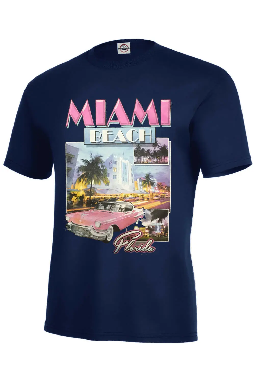 Футболка с сувениром каникулы рай размеры MIAMI и S6-8-XL18-20 для детей | Мужская одежда