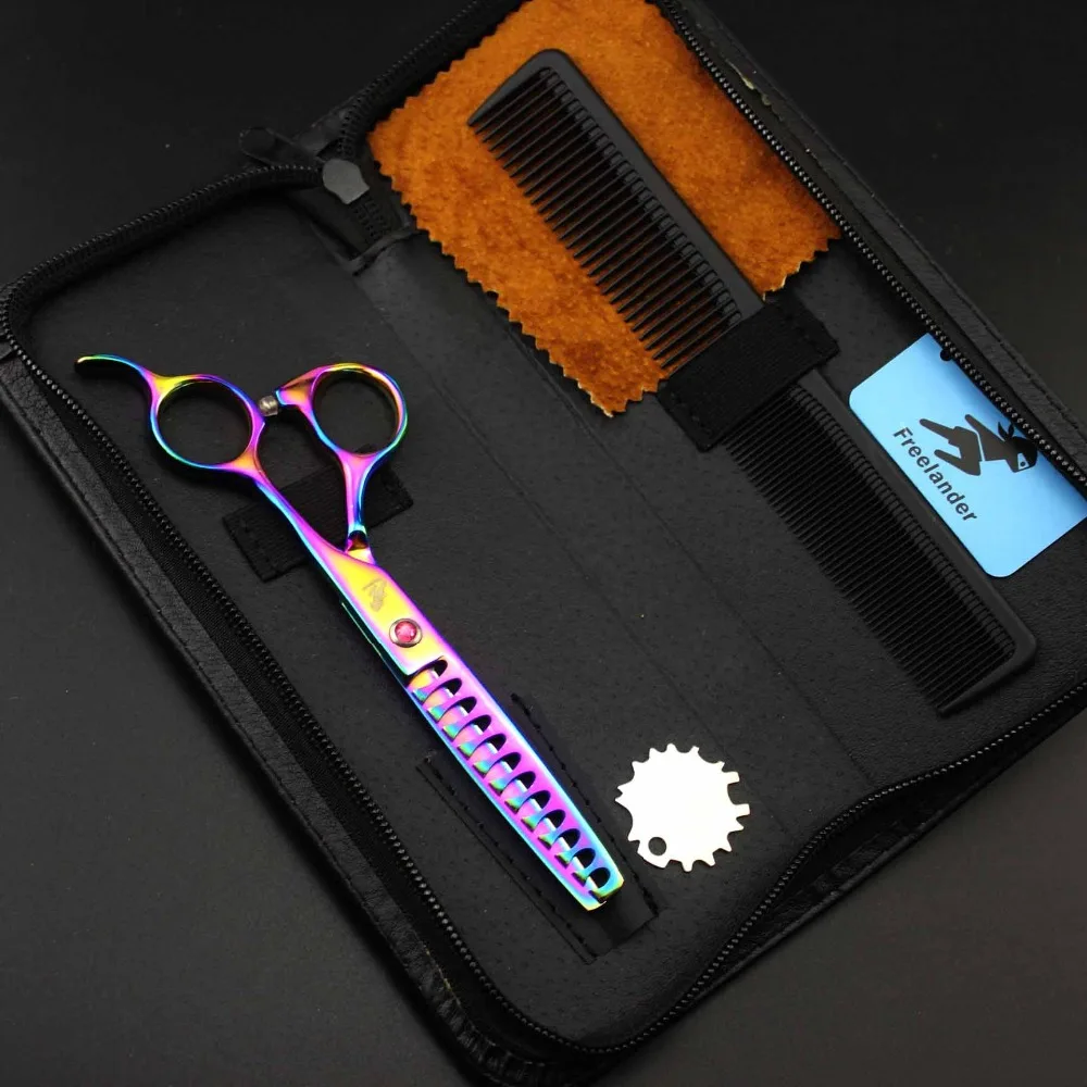 

6.0in. Freelander 12T thinning scissors Profissional Hairdressing Scissors Barber Shears High Quality Salon