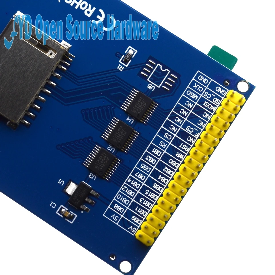 Новый 3 5 дюймов TFT ЖК дисплей модуль экрана 320X480 большой точечная матрица emWin