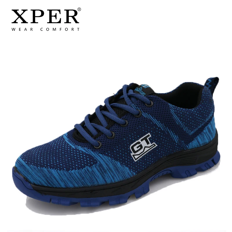 New Fashion Work Shoes Men Sneakers Brand Safety Footwear Steel Toe Outdoor Non-Slip Anti-Smashing Anti-Puncture #XP036 |