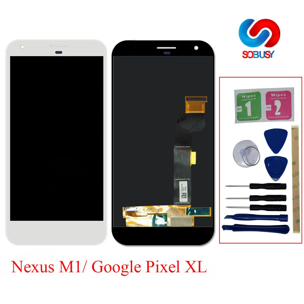 Протестированный оригинал для HTC Nexus M1 Google Pixel XL ЖК дисплей кодирующий