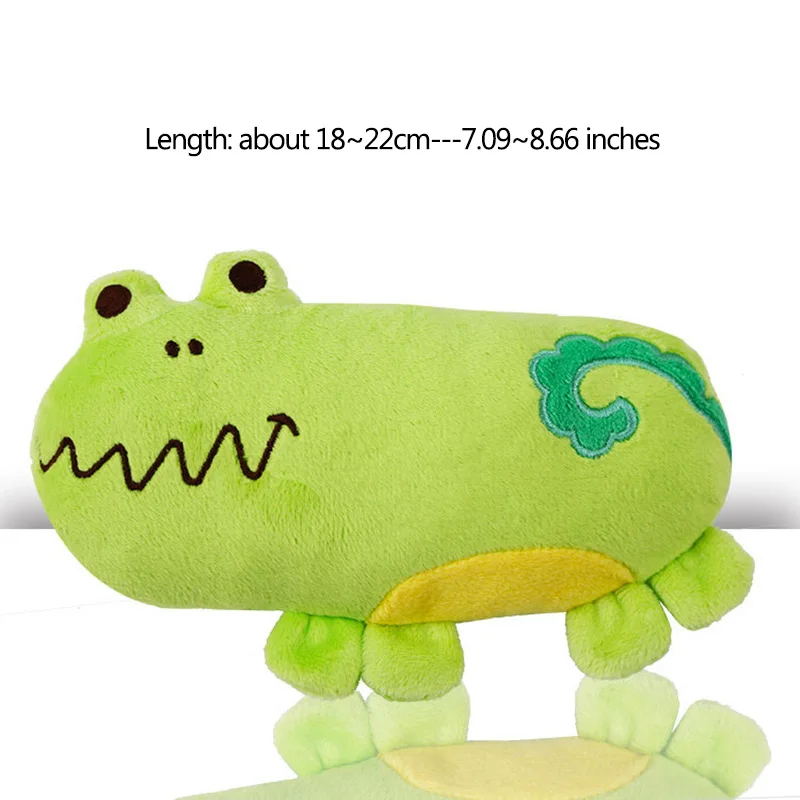 Пищалка медведь Интерактивная собака плюшевый укус стойкий коричневый Игрушки