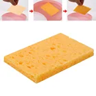 DIYWORK 5x3,5 см сварочный стол, губка, паяльник, наконечник, Сварочная очистка, 1 шт. универсальная Высокотемпературная губка