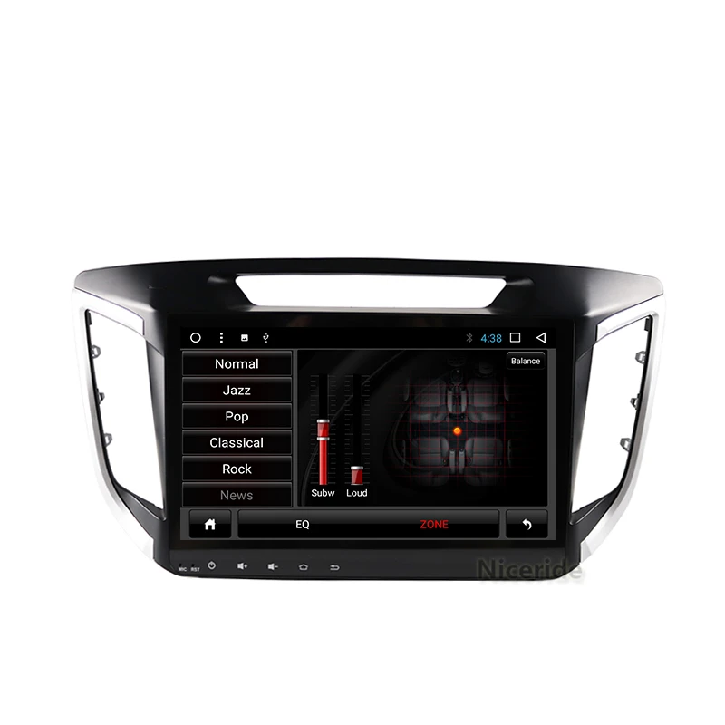 10 1 дюймов Android 7 автомобильный dvd плеер gps навигация для hyundai Creta ix25 Автомагнитола
