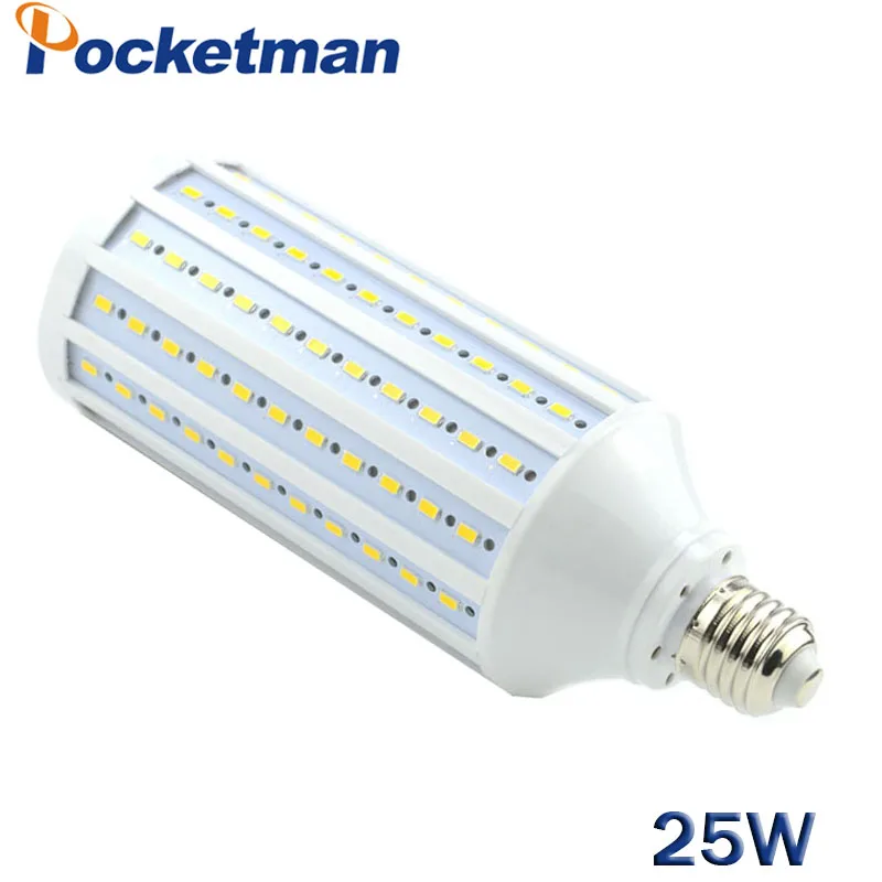 Высокая Мощность AC 220 V 240 25 W E27 86 светодиодный лампы High Lumen 5730 SMD кукурузная лампа