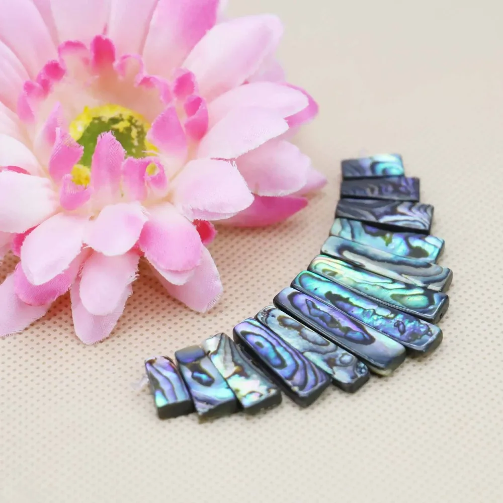 Короткое ожерелье с лестницей 13 частей подвеска из белого натурального морского