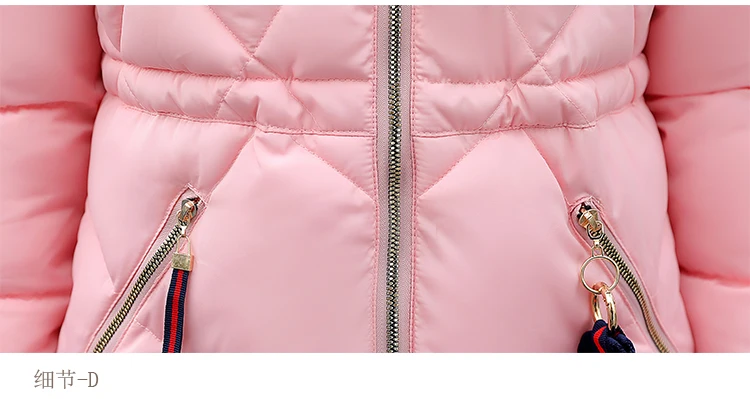 Новинка зимы толстая стеганая куртка Однотонная Одежда узкие женские пальто