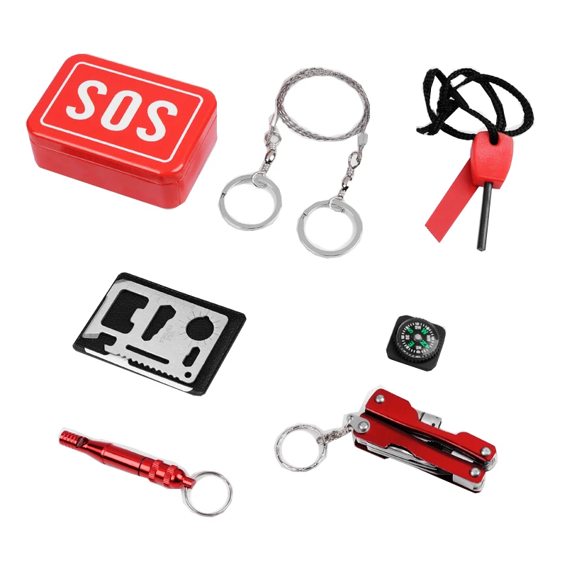 Набор многофункциональных инструментов для дикого кемпинга аптечка первой