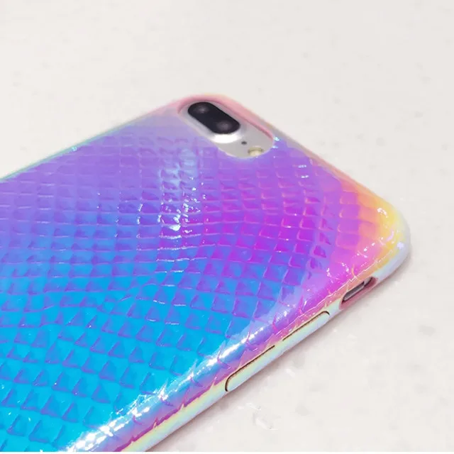 Stelllife красочные блестящие чехлы для телефонов Чехол iphone 6 роскошный Змеиный лазер