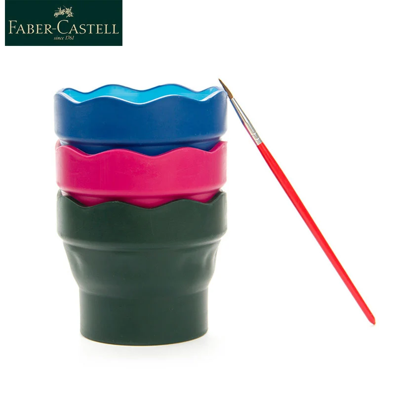 Faber Castell щетка для мытья ведро Масштабируемая телескопическая художественная ручка для мытья чашки 1 шт. складное ведро чашка для воды эскиз живопись товары для рукоделия