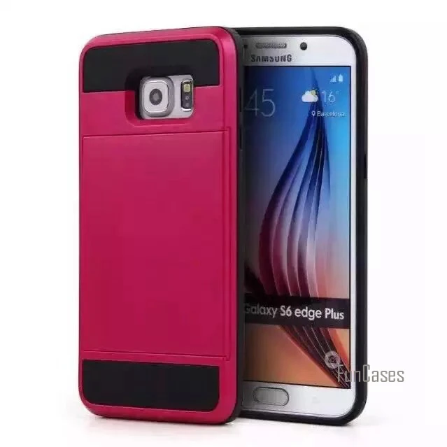 Чехол для Samsung Galaxy S6 Edge Plus 5 7 дюйма гибридный армированный жесткий чехол из
