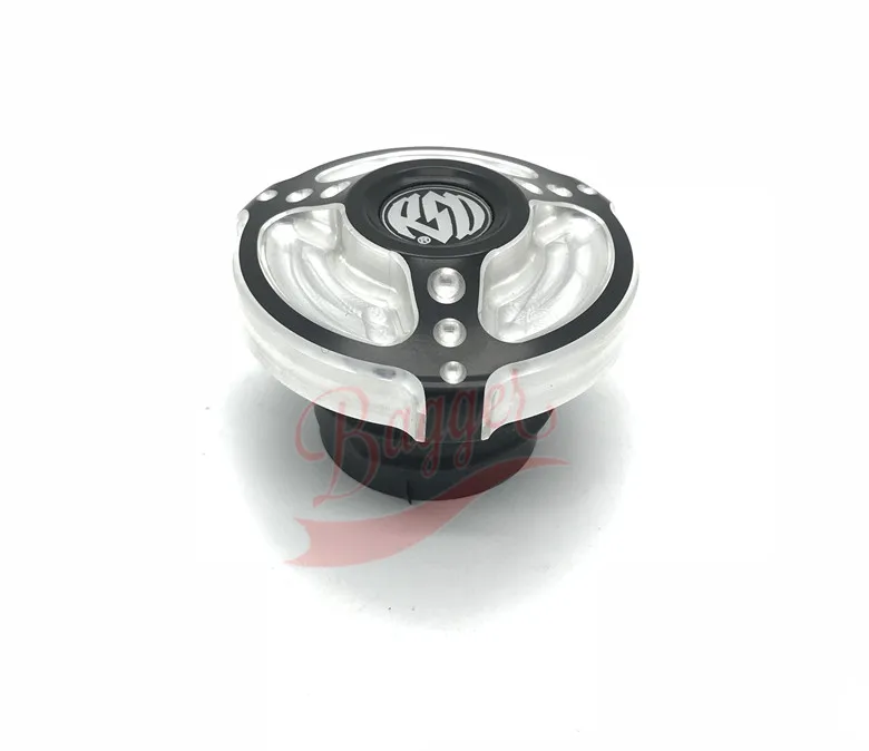 Motocicleta CNC Vallas De Gas Tapa Del Tanque de combustable Cubierta Negro Para Harley Sportster XL883 1200 FXD Dyna Softail FL|tanque harley|flgas