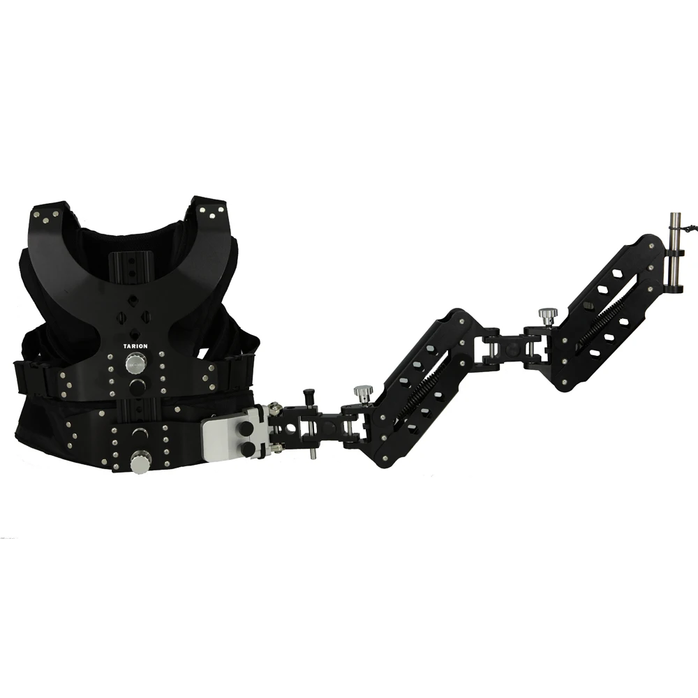 TARION Новые Нагрузки Жилет Устойчивый Рог Стабилизатор Двухместный Рука DSLR Камеры