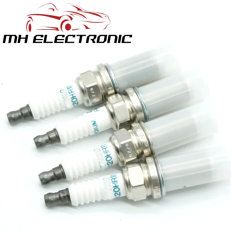 MH ELECTRONIC 4 шт./лот 90919-01247 FK20HR11 Свеча зажигания для TOYOTA VITZ RACTIS IST SIENTA COROLLA AURIS CAMRY LEXUS RAV4