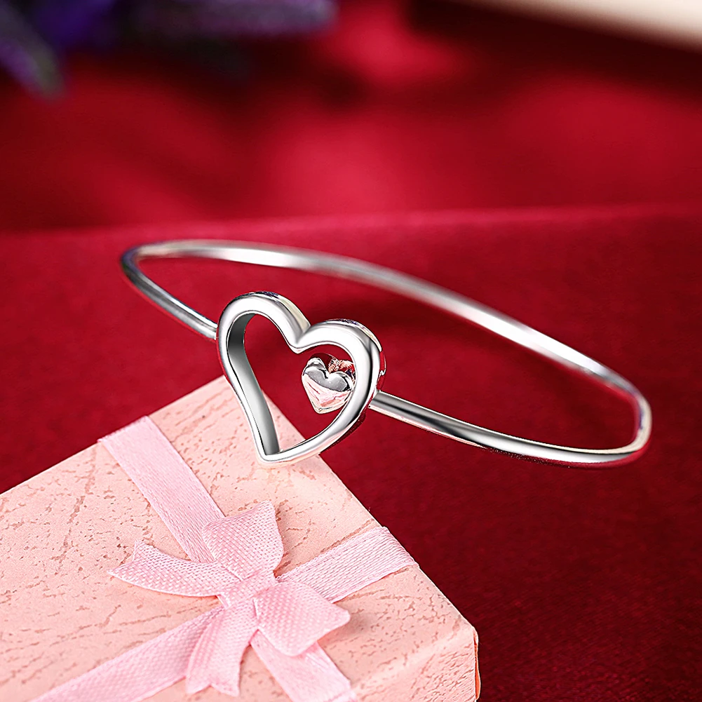 B018 Оптовая Продажа Модные с серебряным покрытием jewelry браслет женские подарок