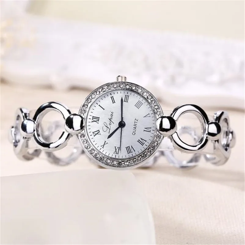 LVPAI Vente chaude De Mode Luxe Femmes Montres роскошный модный Повседневный Браслет из нержавеющей