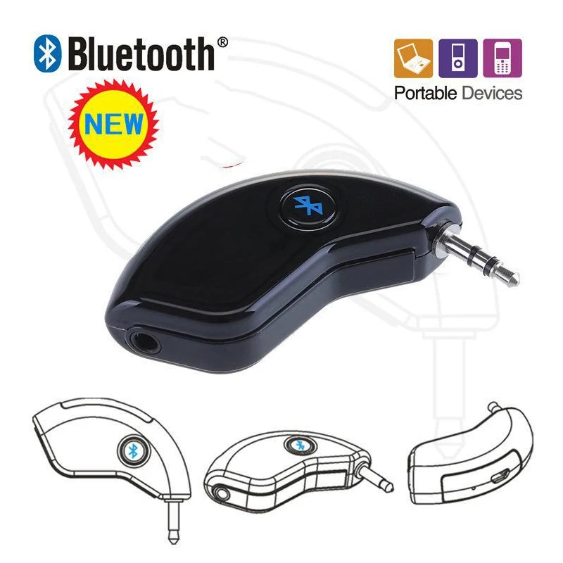 Kebidumei Super Mini гарнитура Bluetooth автомобильный комплект приемник AUX Выход адаптер