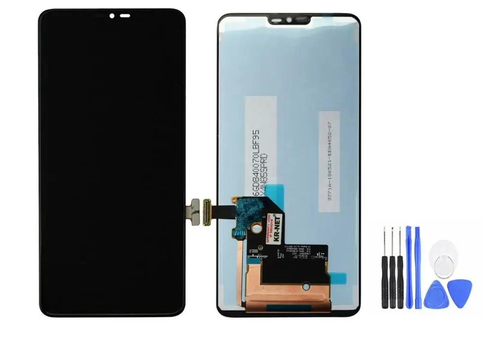 100% Оригинальный ЖК-дисплей для LG G7 thinQ сенсорный экран в сборе дигитайзер G710 G710EM