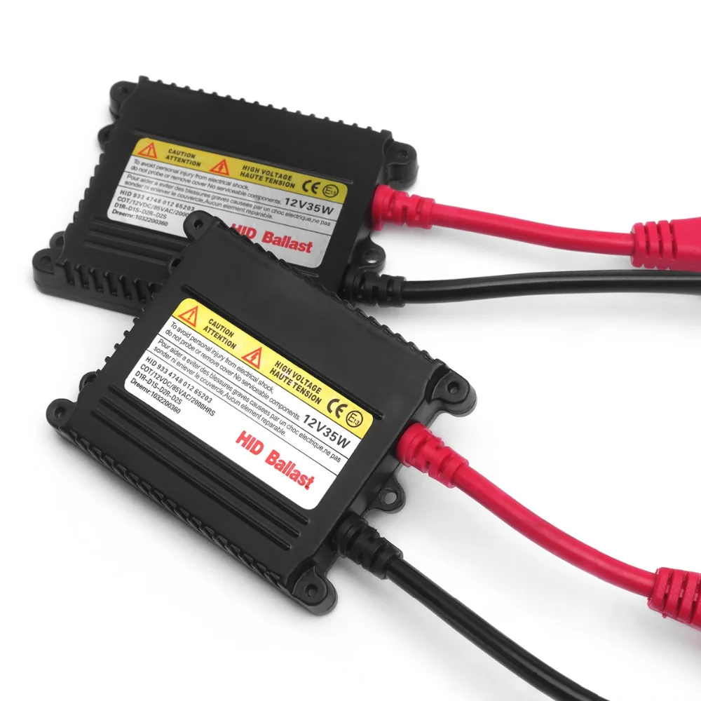 2 шт. 12V hid ксенон балласт 35 Вт Цифровой Тонкий скрытый блок электронный зажигания