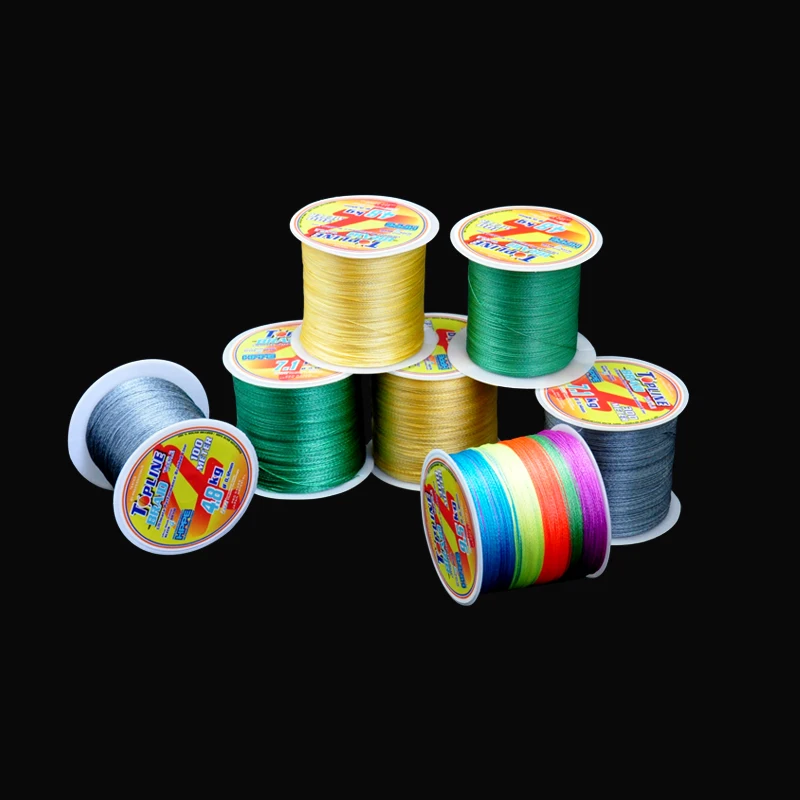 Мультифиламентная рыболовная леска 0 3 мм плетеный шнур из полиэтилена 4 лески 300 м