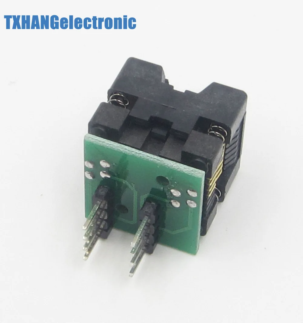 SOIC8 SOP8 для DIP8 адаптер программатора EZ гнездо модуля преобразователя wide150mil|sop8 to