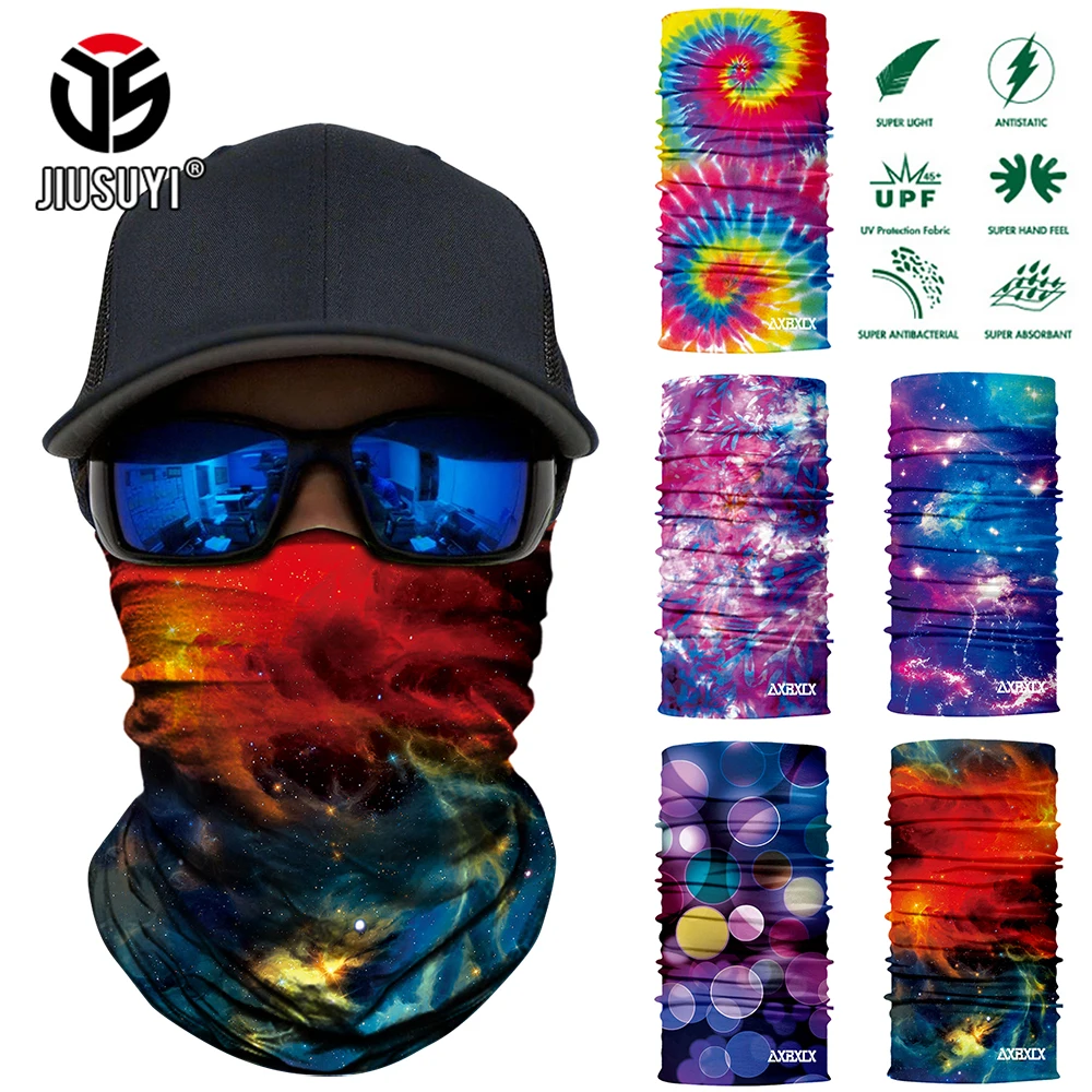 3D бесшовные гетры шеи бандана трубчатые Волшебные шарфы полный маска Cosmic повязка