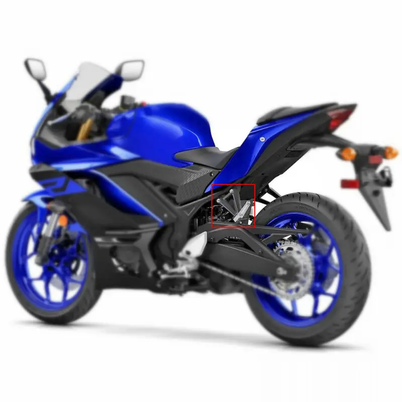 Мотоциклетный Алюминиевый задний пассажирский подножка Набор для YAMAHA YZF R3 YZF-R3 15-19 аксессуары для мотоциклов
