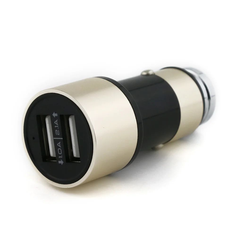 Автомобильное зарядное устройство с быстрой зарядкой двойной USB адаптер для