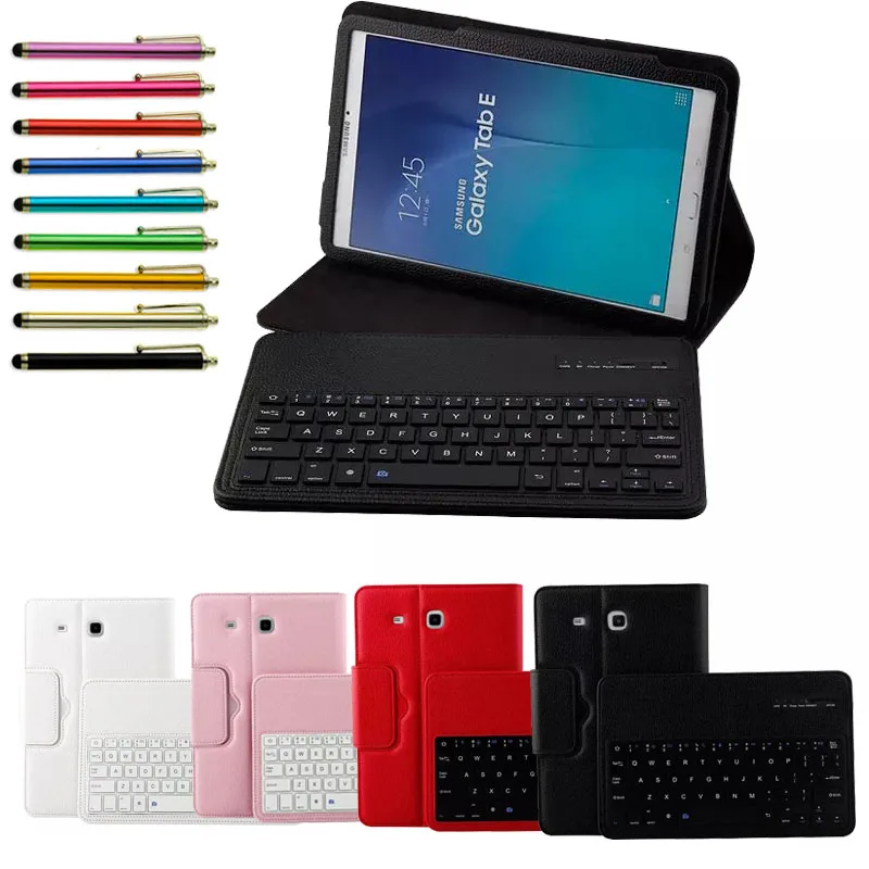 Съемная Bluetooth клавиатура для планшета Samsung GALAXY Tab E 9 6 T560 T561 кожаный Ультратонкий
